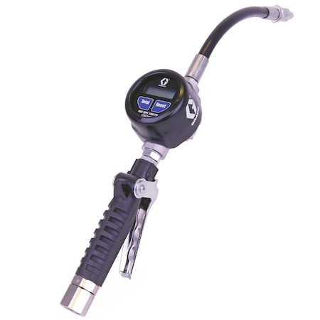 Graco EM8 Electronic Manual Oil/Antifreeze Meter Flexible Extension 1/2in Inlet NPT 25C904